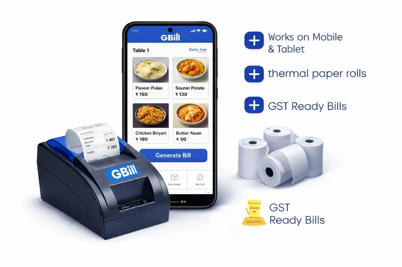 G Bill smart billing app for shop owners